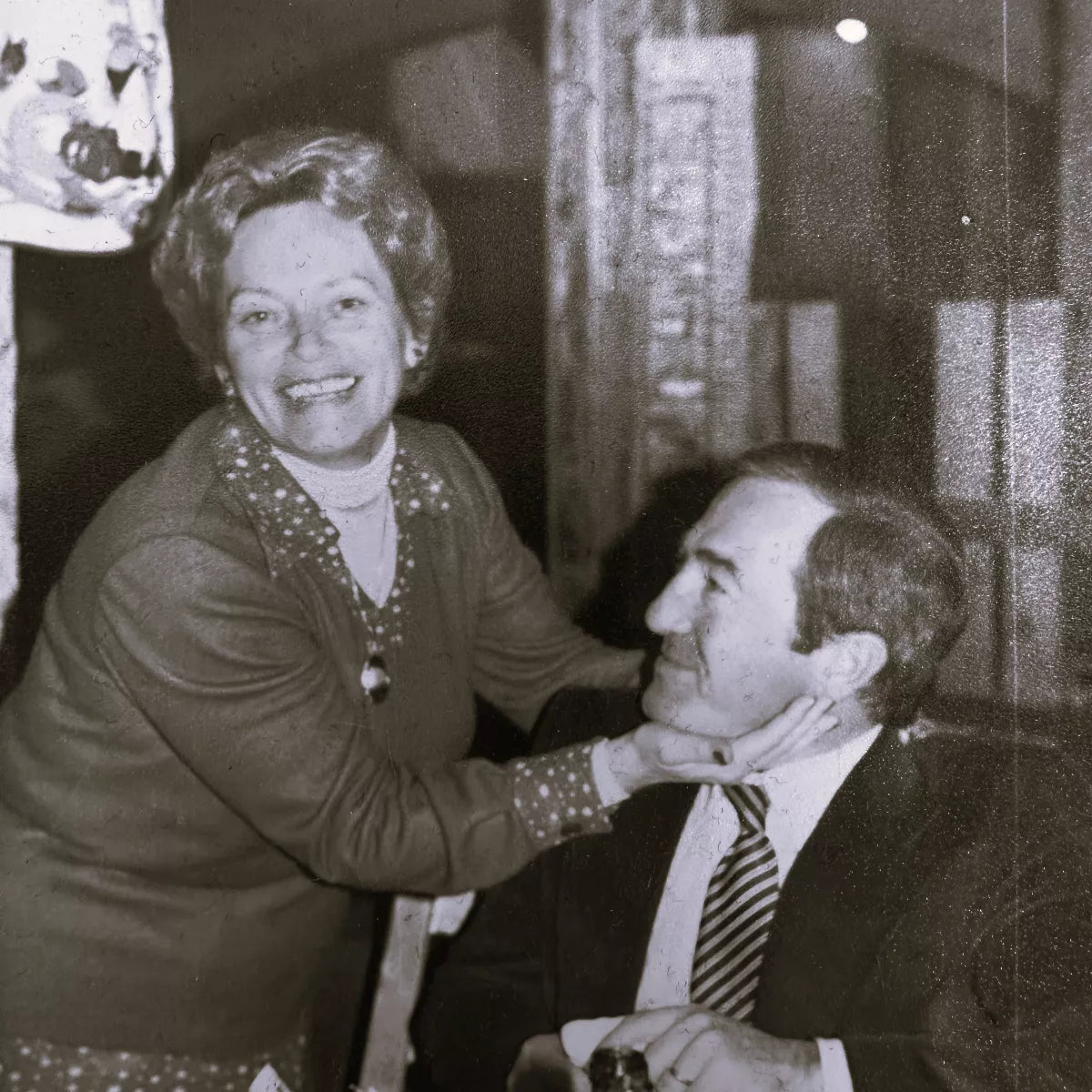 Arturo Squarzoni fondatore della Torrefazione Santos a Codigoro Ferrara 1957