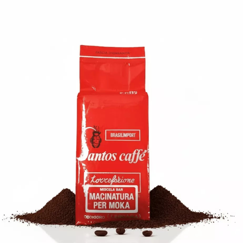 caffè macinato miscela classica santos caffè